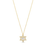 Star of David with Center Heart