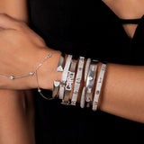 Wide Fancy Shape Bangle