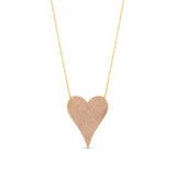 Large Pave Heart