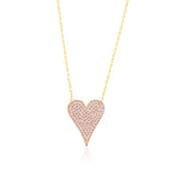 Small Pave Heart