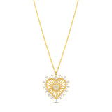 Heart Medallion Necklace