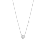 Mini Bezel Solitaire Necklace