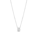 Mini Bezel Solitaire Necklace