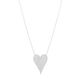 Jumbo Pave Heart