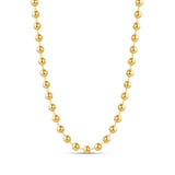 Beaded Ball Bar Necklace