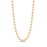 Beaded Ball Bar Necklace