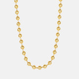 Beaded Ball Bar Necklace