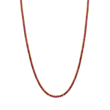 Classic Ruby 2mm Tennis Necklace