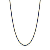 Classic Sapphire 2mm Tennis Necklace