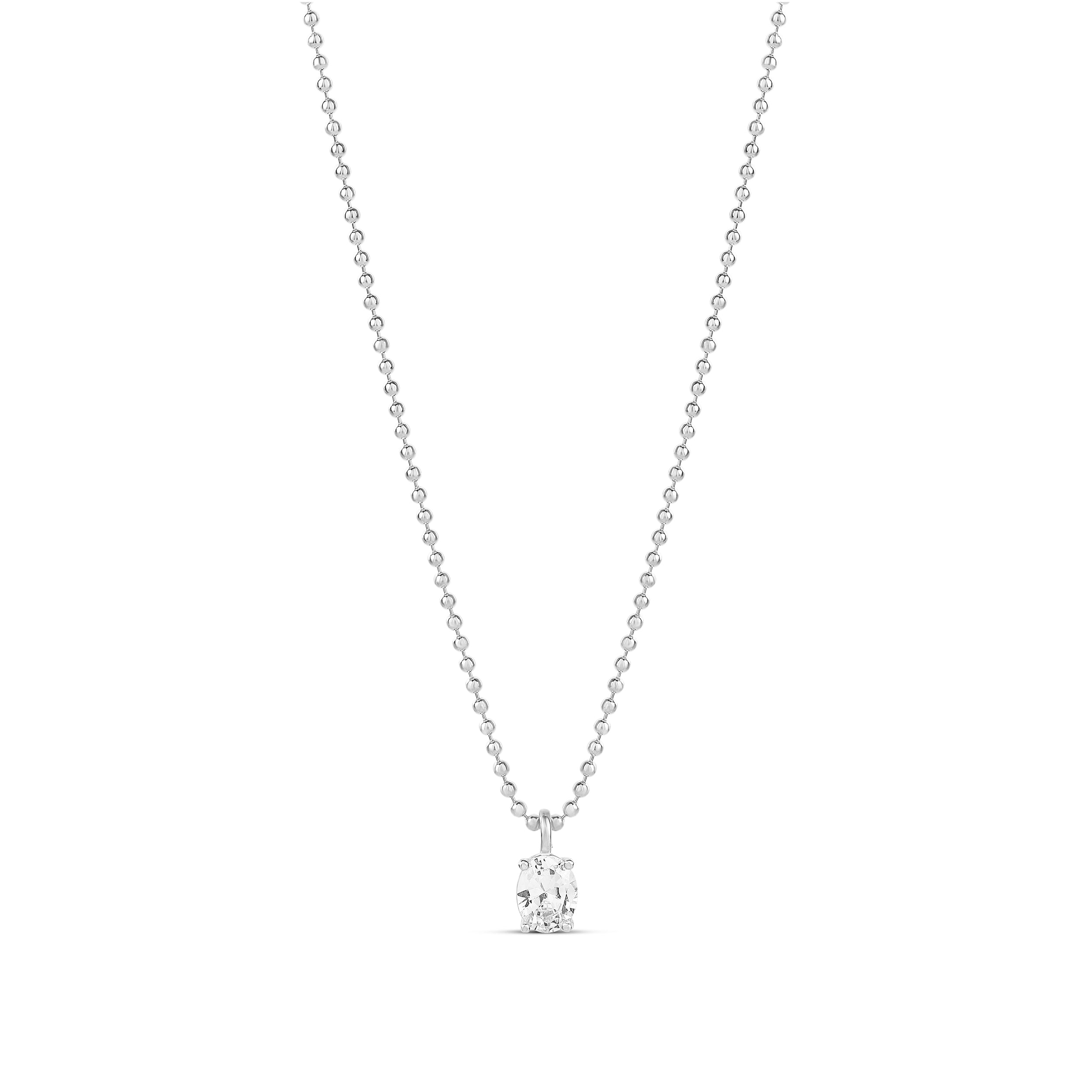 Fancy Shape on a Beaded Ball Chain