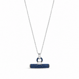 Pave T Bar Necklace
