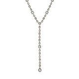 Black Rhodium Multi Shape Lariat