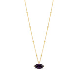 Marquise Station Necklace