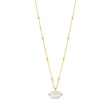 Marquise Station Necklace