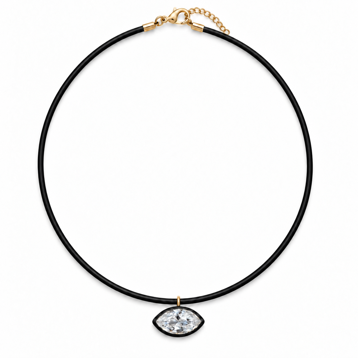 Color Cord Pendant Necklace