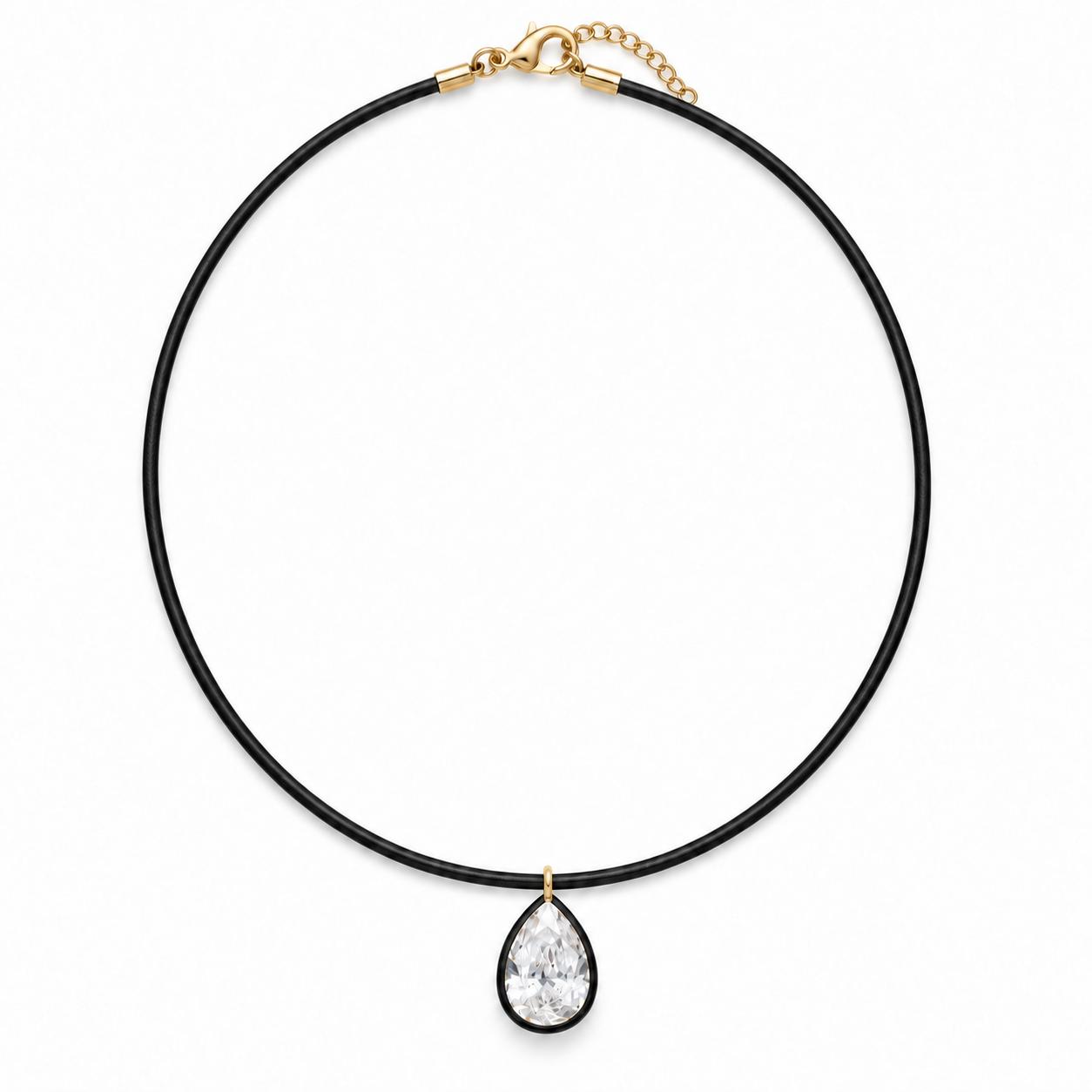 Color Cord Pendant Necklace