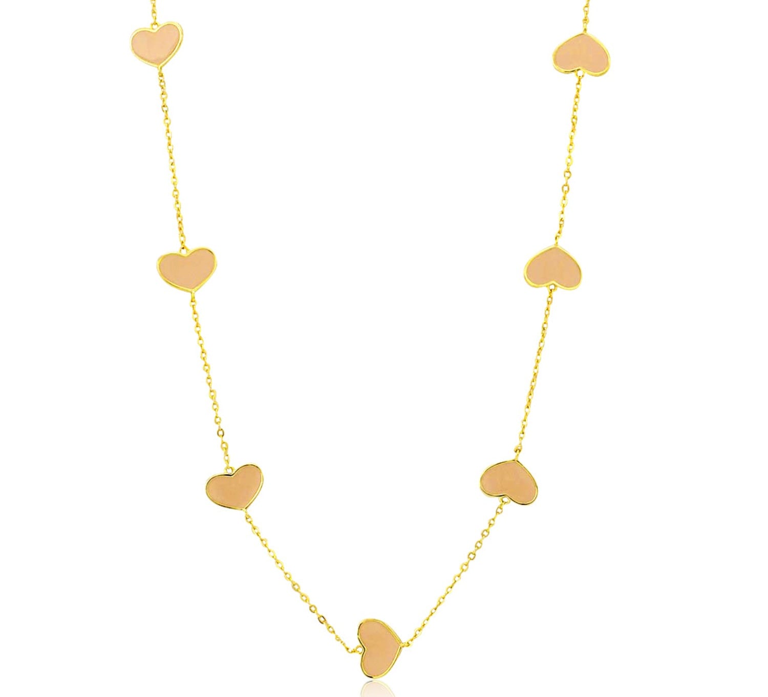 Multi Heart Layering Necklace