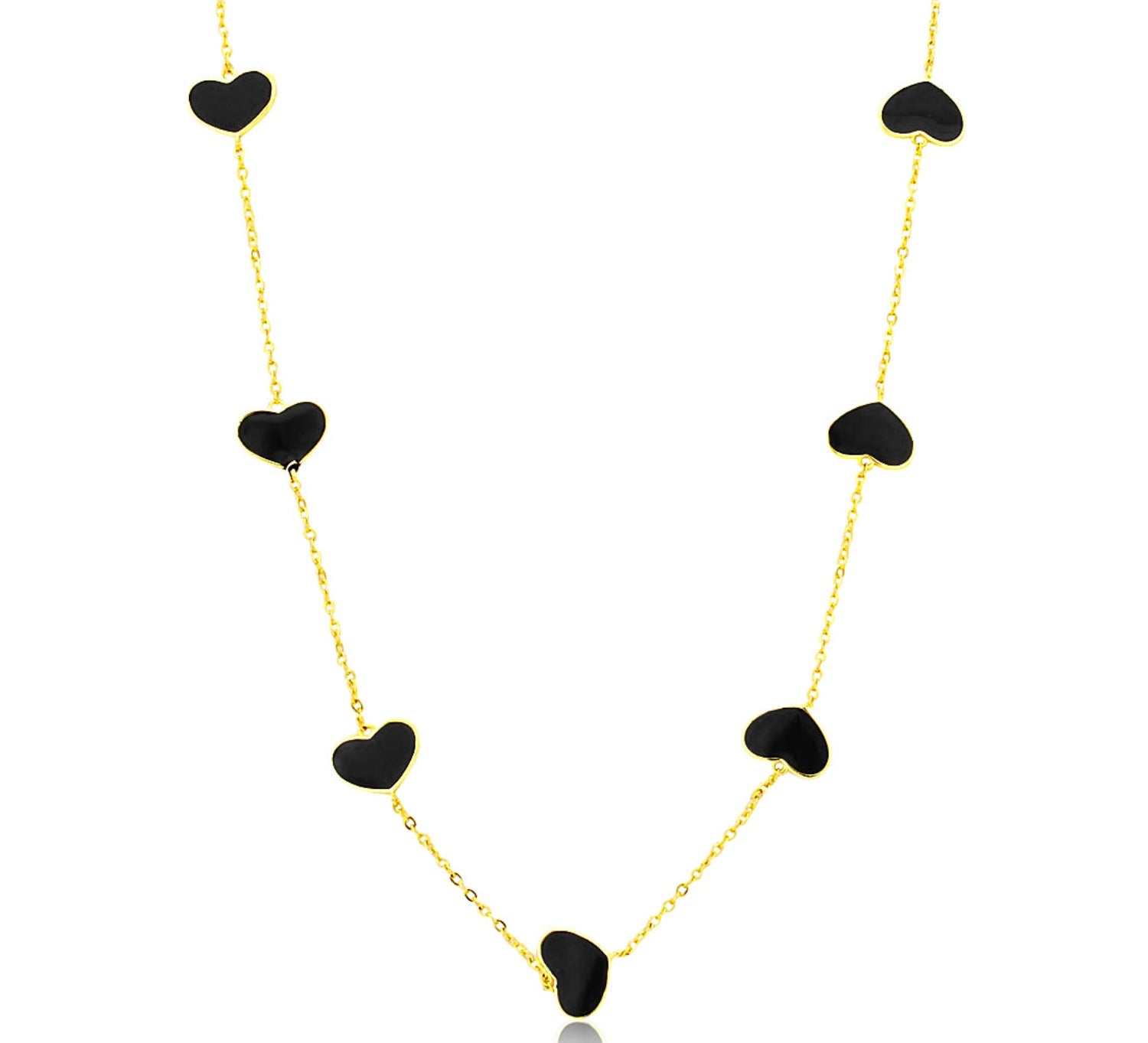 Multi Heart Layering Necklace