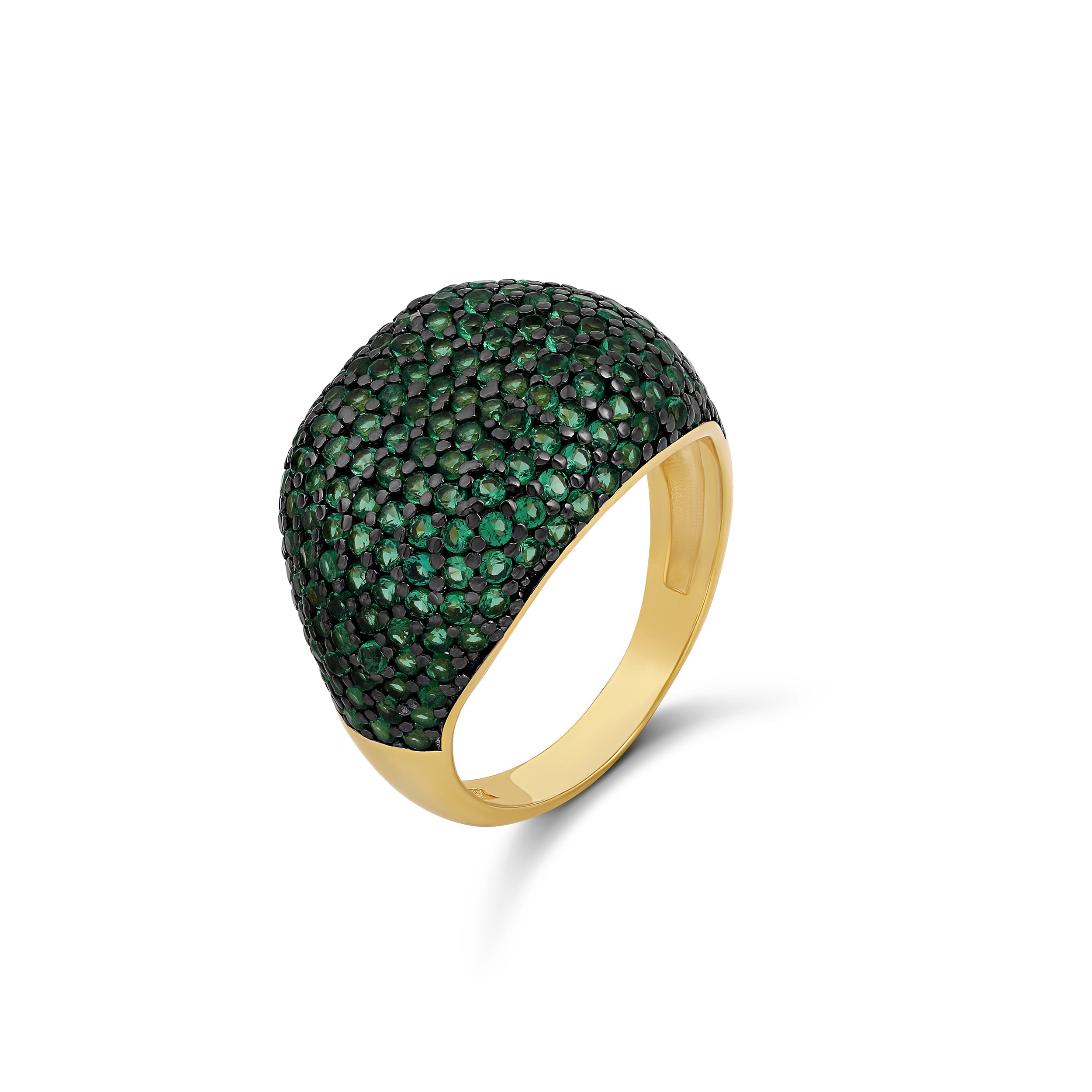 Pave Signet Ring