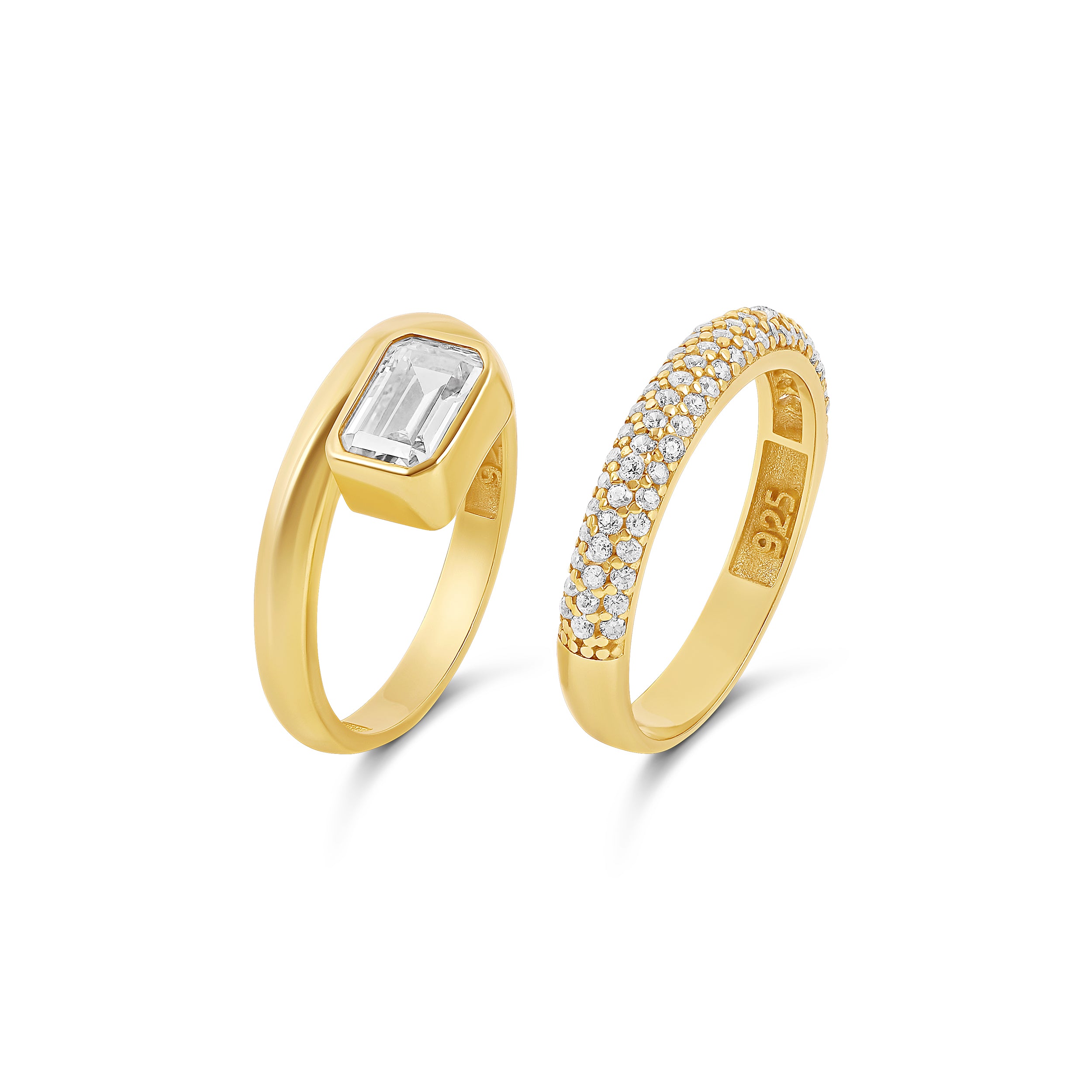 Stacking Ring Two Piece Set