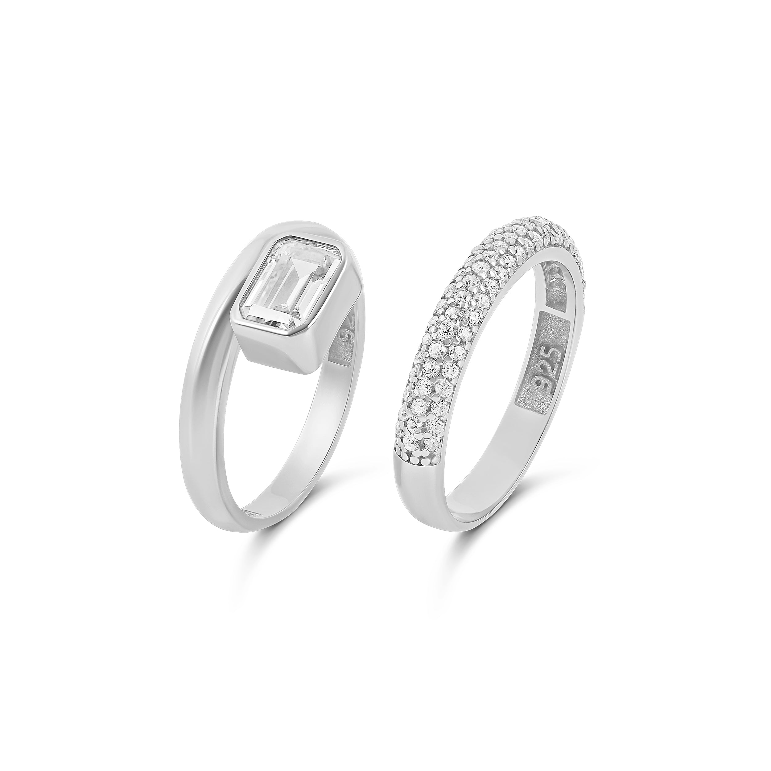 Stacking Ring Two Piece Set
