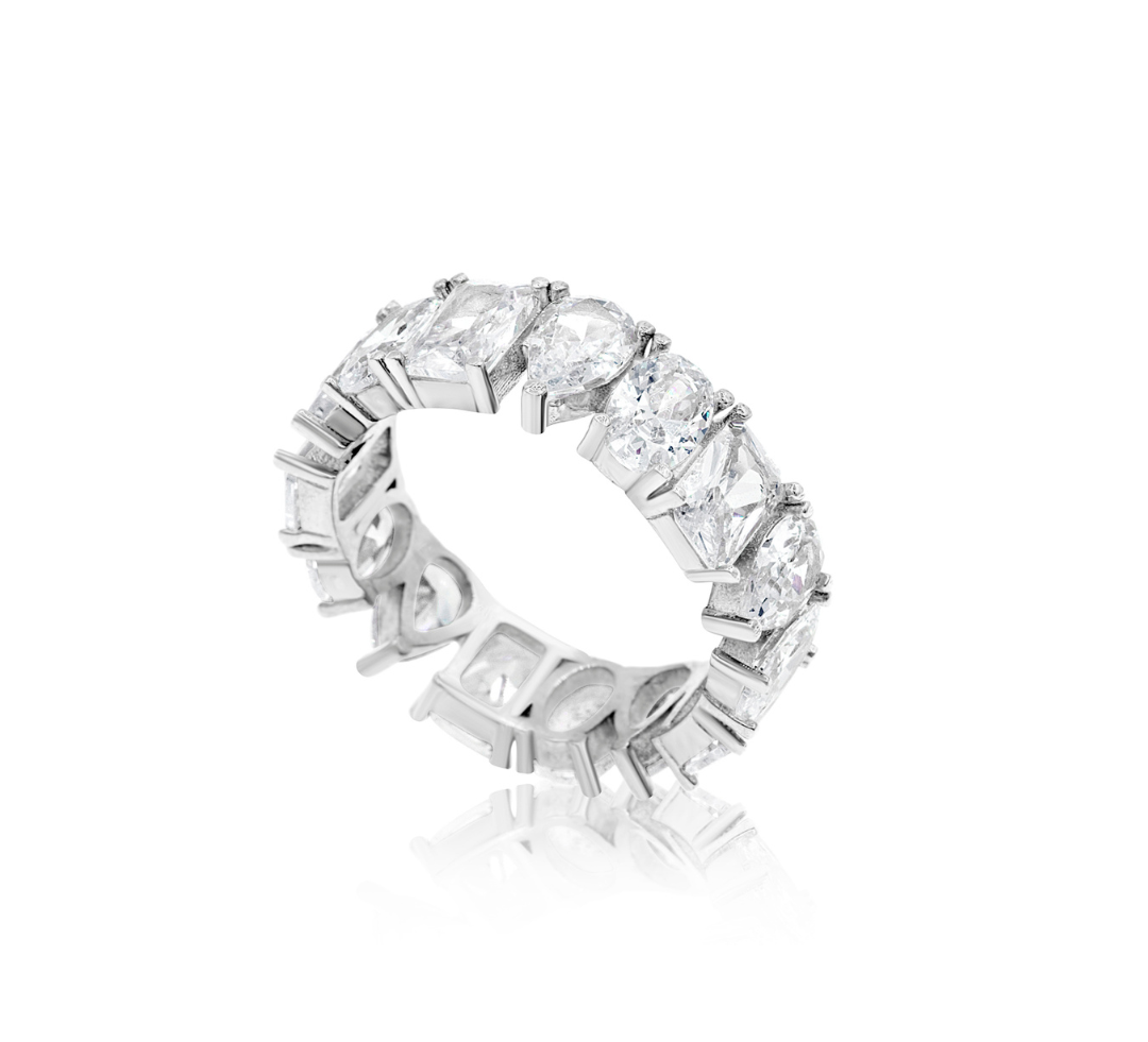 Fancy Shape Eternity Band