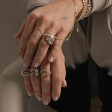 Multi Shape Coil Ring