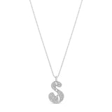 Initial Letter Retro Necklace