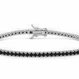 Classic 2mm Black Tennis Bracelet