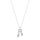 Initial Letter Retro Necklace