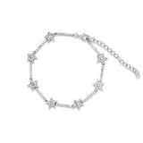 Pave Star Tennis Bracelet