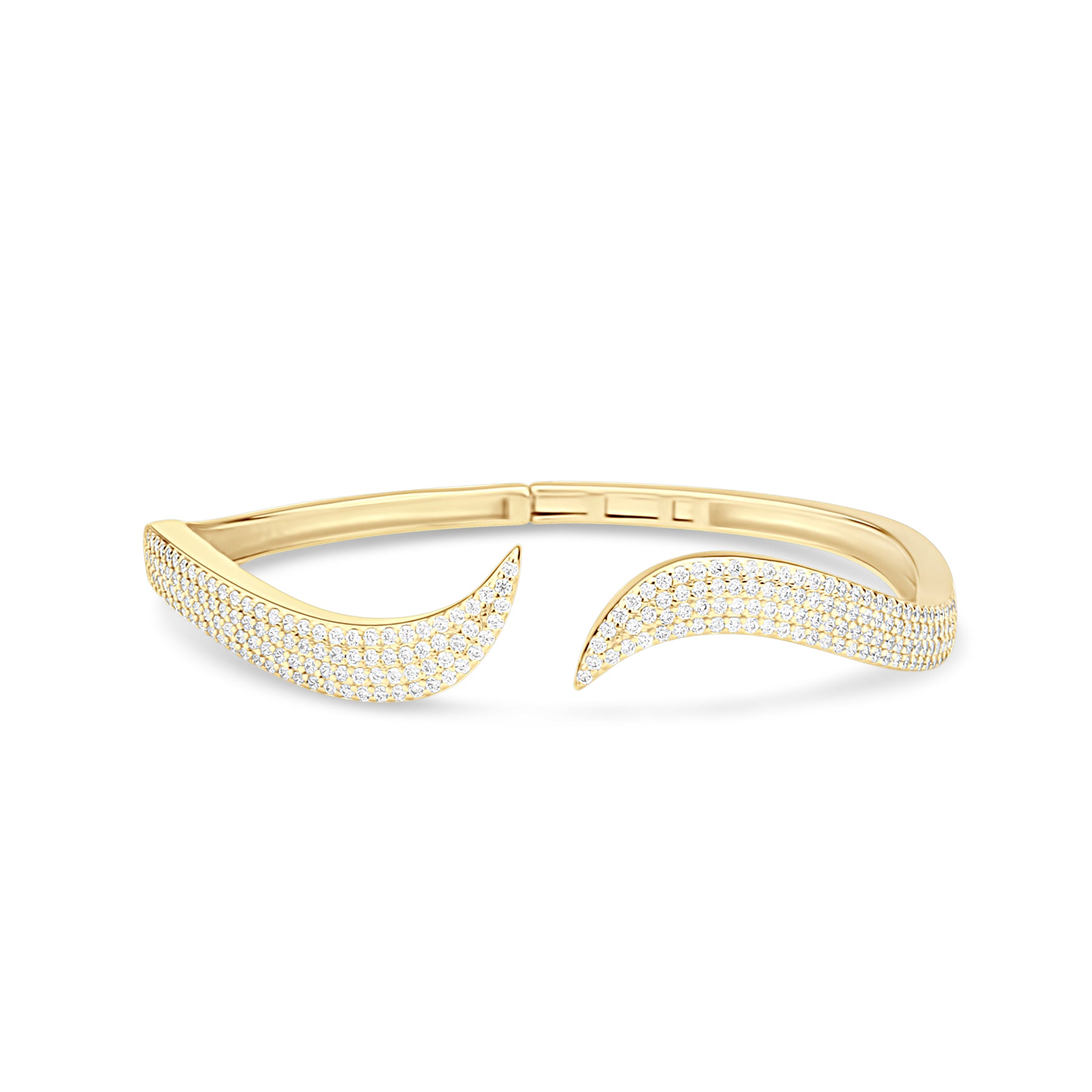 Pave Curl Cuff