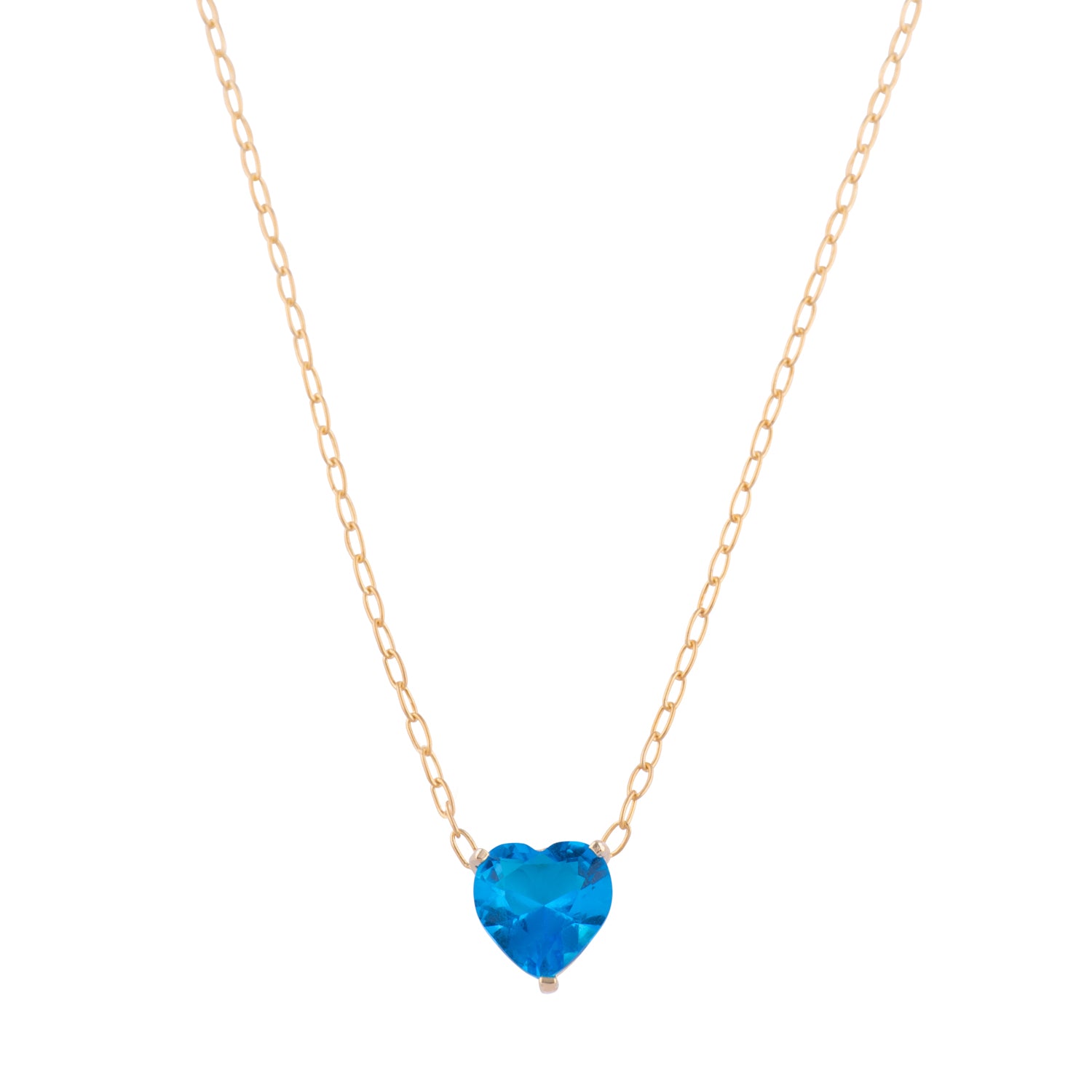 Small Heart Link Necklace