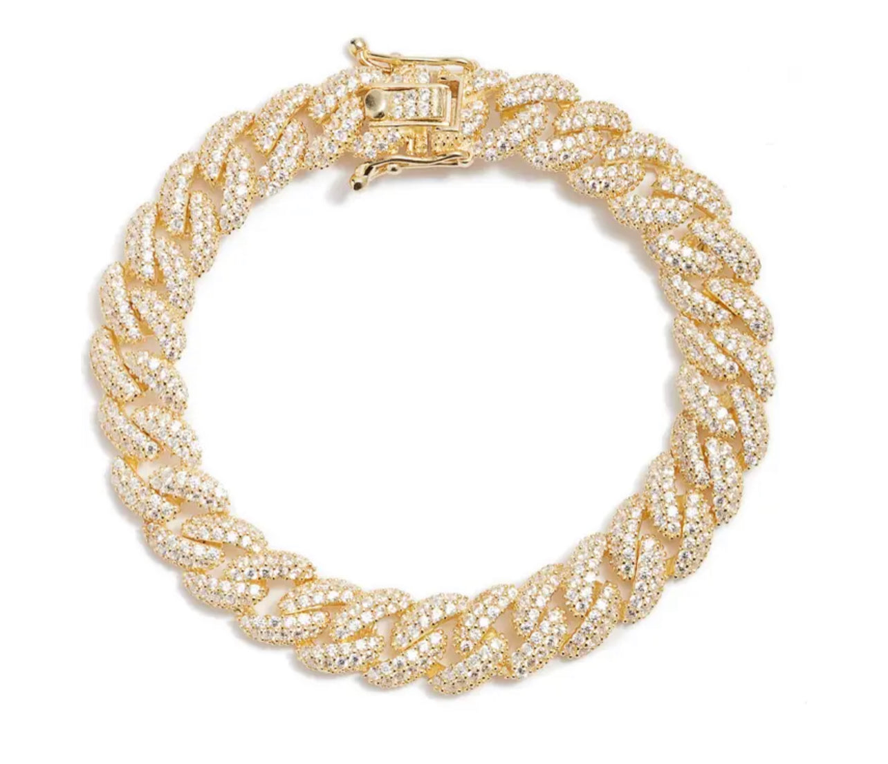 Pave Cuban Bracelet