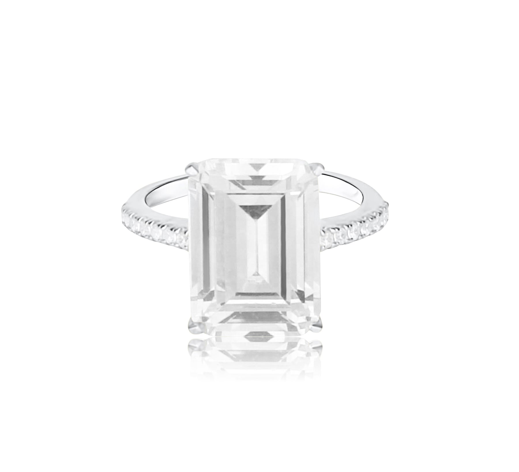 Emerald Cut Statement Ring