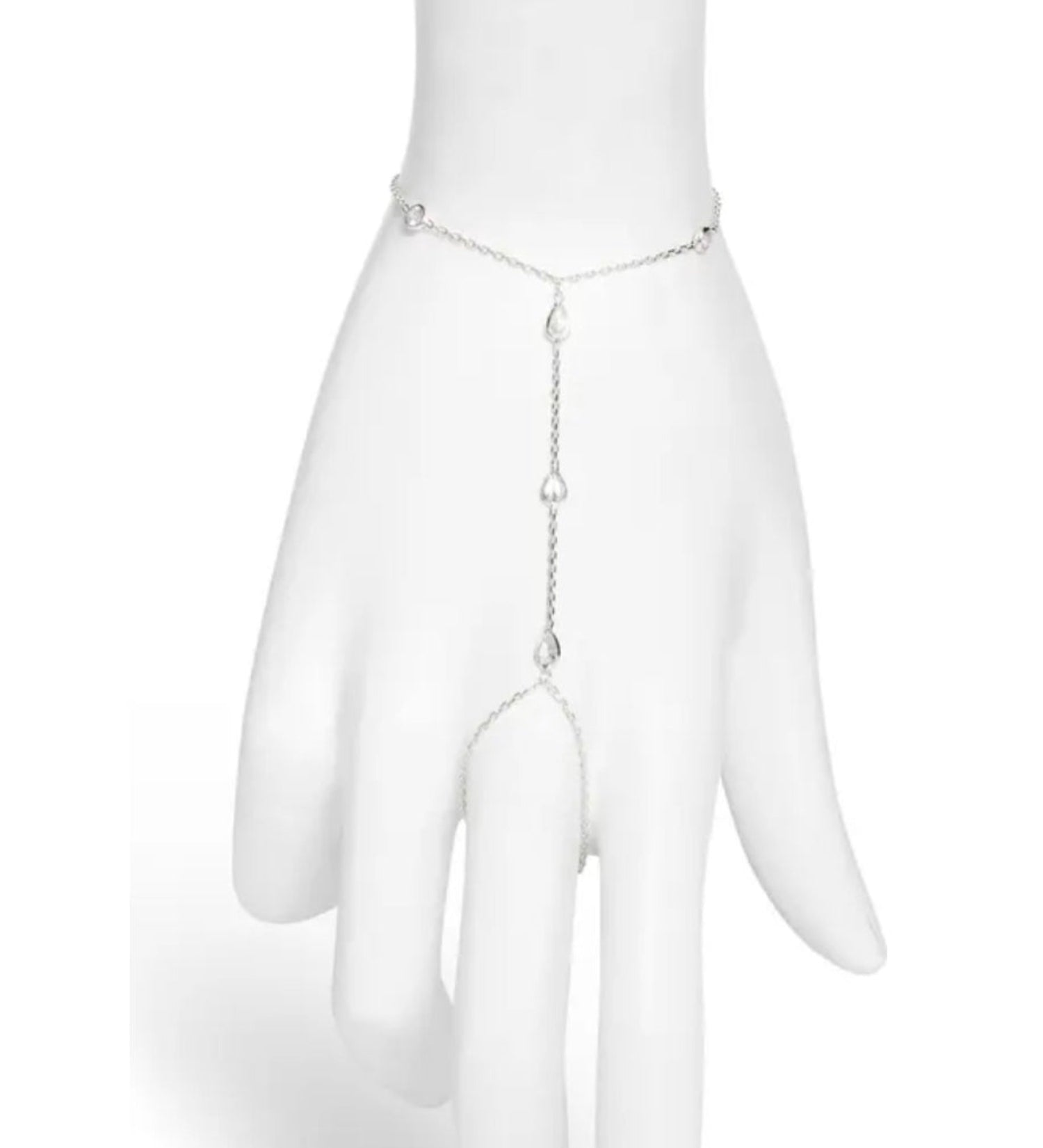 Multi Stone Hand Chain